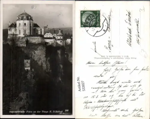 533027,Frain an der Thaya Vranov nad Dyji Znaim Znojmo