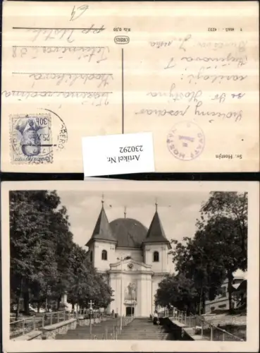 230292,Sv Hostyn Hostein Wallfahrtskirche Kirche b. Bystrice pod Hostynem Bistritz
