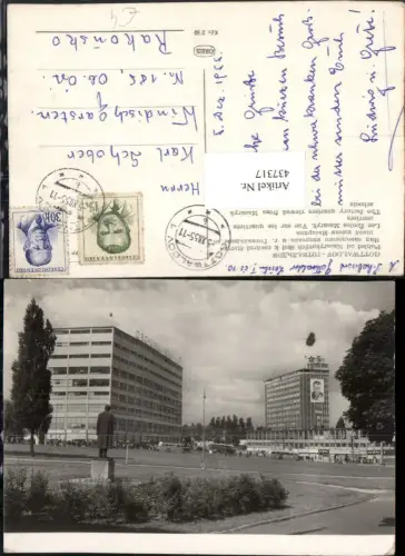 437317,Gottwaldov Zlin Masarykovych skol Schule Gebäude