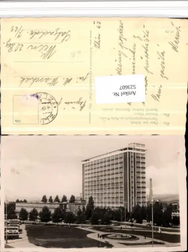 523607,Zlin Namesti Prace Platz der Arbeit Bata-Werke Verwaltungsgebäude