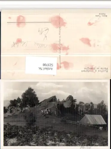 523708,Seltene Foto AK Bystrice p. Hostynem Bsitritz Partie ze Skalnyho Rinder