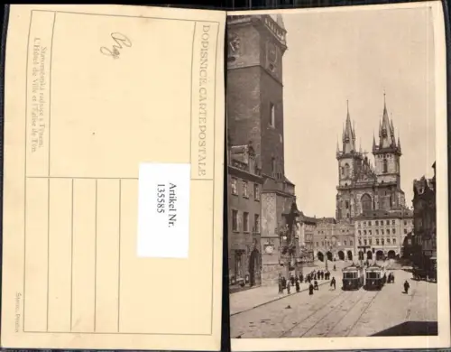 135585,Stadt Prag Praha Hotel de Ville