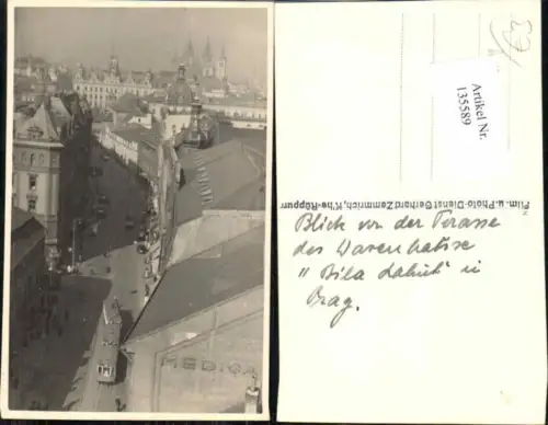 135589,Stadt Prag Praha FotoAK Strassenbahn