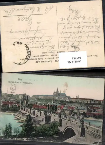 145283,Stadt Prag Praha Karlsbrücke Hradschin