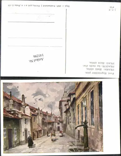 145296,Stadt Prag Praha T. Engelsmüller Zlata ulicka