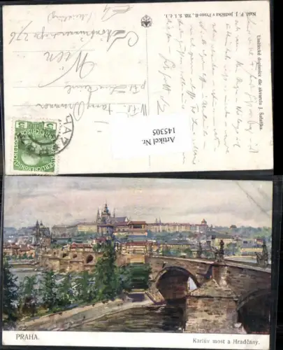 145305,Stadt Prag Praha Hradschin karlsbrücke