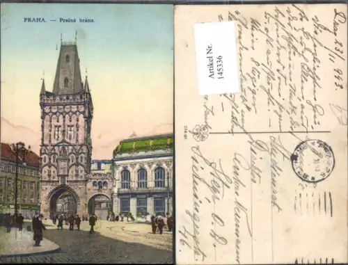 145336,Stadt Prag Praha Pulverturm