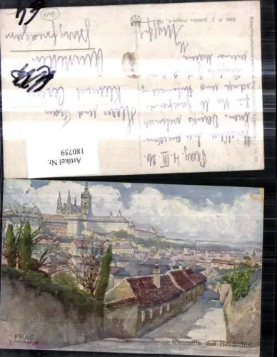 180759,Prag Praha Kleinseite u. Hradschin