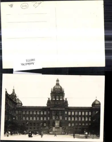 180775,Prag Praha Foto Ak Museum
