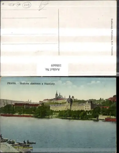 188669,Prag Praha Strakova akademie a Hradcany Ortsansicht