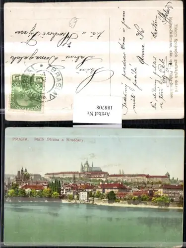 188708,Prag Praha Mala Strana a Hradcany Ortsansicht