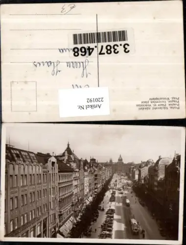 220192,Prag Praha Wenzelsplatz Platz