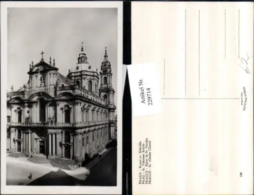 229714,Prag Praha St. Nikolaus Kirche