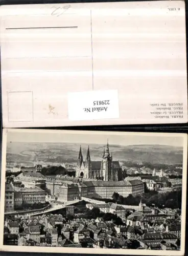 229815,Prag Praha Hradschin Totale m. Kirche