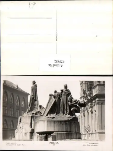 229882,Prag Praha Husdenkmal Denkmal