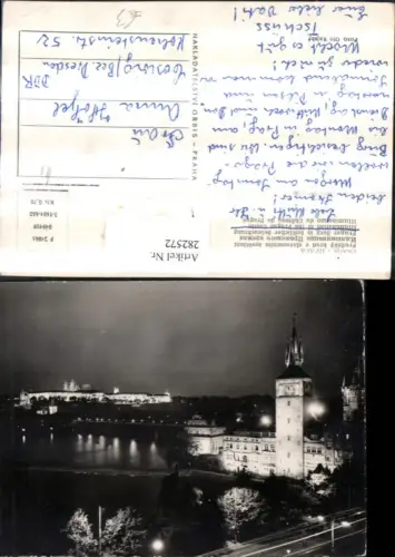 282572,Praha Prag Prager Burg in festlicher Beleuchtung