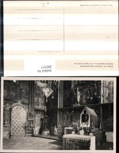 282717,Praha Prag St. Veitsdom Wenzelskapelle Innenansicht