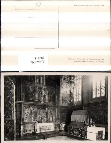 282718,Praha Prag St. Veitsdom Wenzelskapelle Innenansicht