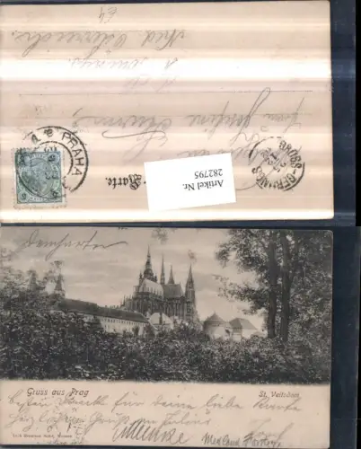 282795,Prag Praha St. Veitsdom Dom Kirche