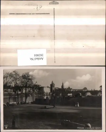 282801,Prag Prah U Manesova Mostu Teilansicht Brücke