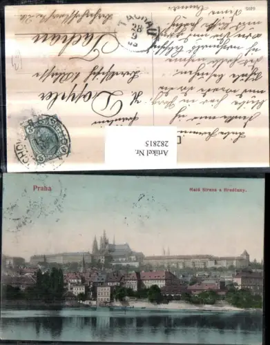 282815,Prag Praha Teilanischt Mala Strana a Hradcany Hradschin Burg