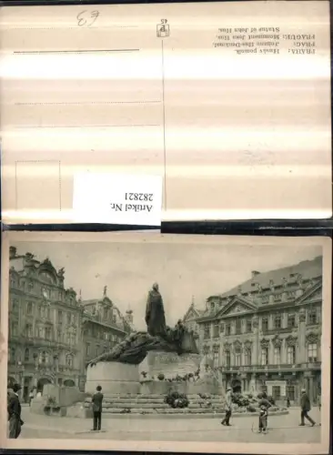 282821,Prag Praha Husuv pomnik Johann Hus-Denkmal