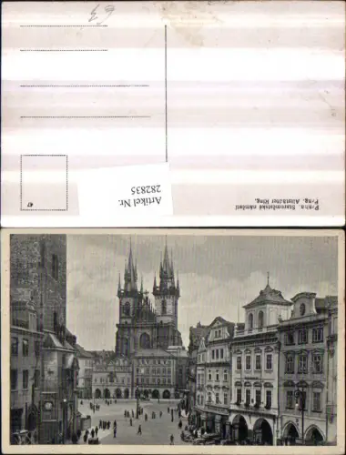282835,Prag Praha Staromestske namesti Altstädter Ring Kirche