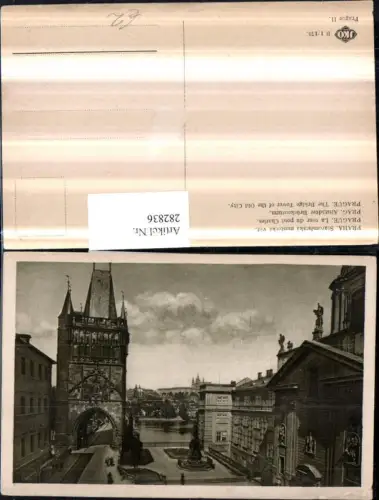 282836,Prag Praha Staromestska mostecka vez Altstädter Brückenturm