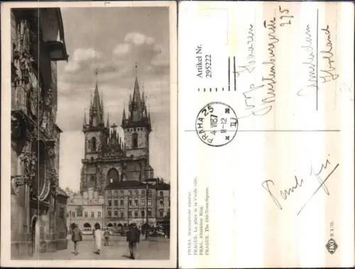 295222,Prag Praha Staromestske namesti Altstädter Ring Astronomische Uhr Kirche