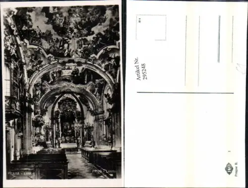 295248,Prag Praha Loreta Loreto Kirche Innenansicht