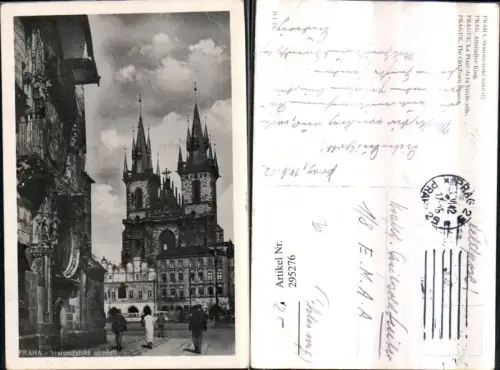 295276,Prag Praha Staromestske namesti Astronomische Uhr Kirche