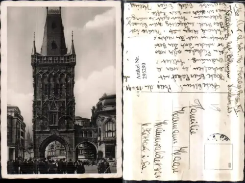 295290,Prag Praha Pulverturm Turm Tor