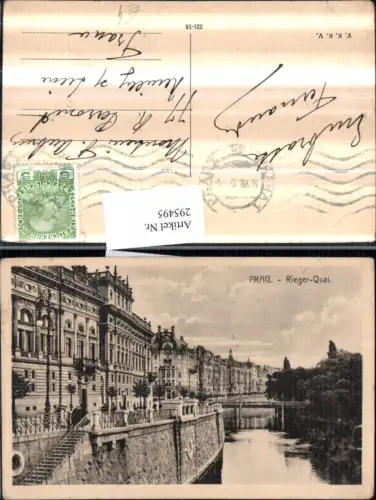 295495,Prag Praha Rieger-Quai Brücke