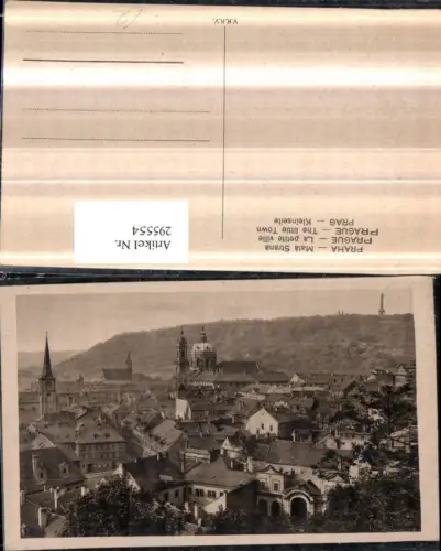 295554,Prag Praha Teilansicht Mala Strana Kleinseite
