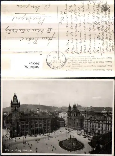 295572,Prag Praha Staromestske namesti Altstädter Ring Rathaus Denkmal