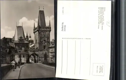 325341,Prag Praha Malostranske mostecke veze Kleinseitner Brückentürme