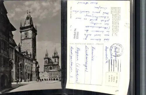 325351,Prag Praha Staromestska radnice s vezi Altstädter Rathaus m. Turm Kirche