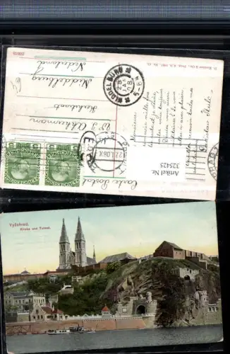 325425,Prag Praha Vysehrad Kirche u. Tunnel