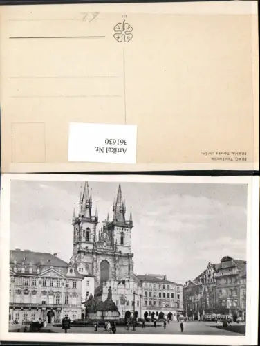 361630,Praha Prag Tynsky chram Teinkirche Kirche