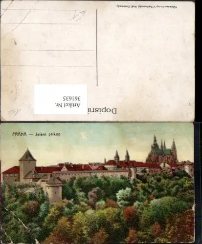 361635,Praha Prag Jeleni prikop Burg Hradschin