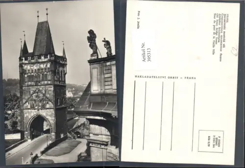 395313,Prag Praha Staromestska mostecka vez Altstädter Brückenturm Turm