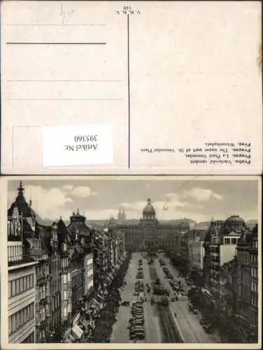395360,Prag Praha Vaclavske namesti Wenzelsplatz Straße