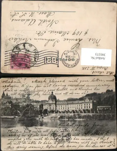 395373,Prag Praha Strakova Akademie Gebäude