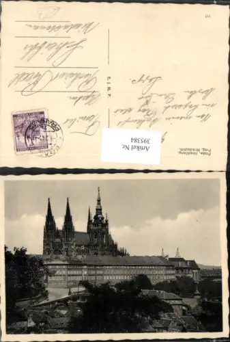 395384,Prag Praha Hradcany Hradschin Burg Kirche