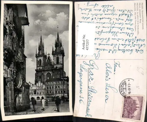 437257,Prag Praha Staromestske namesti Altstädter Ring Rathaus Kirche