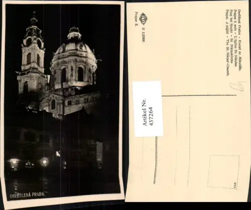 437264,Prag Praha Kostel sv. Mikulase Niklaskirche Kirche