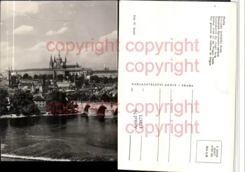 474873,Prag Praha Panorama Prazskeho bradu Teilansicht Burg