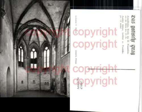 474887,Prag Praha Anezsky klaster Annenkloster Kirche des hl. Franziskus