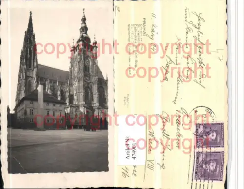 474901,Prag Praha Chram sv Vita St. Veitsdom Kirche