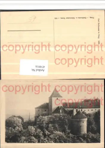 474916,Prag Praha Daliborka u. Schwarzer Turm Burg